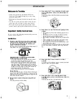 Предварительный просмотр 3 страницы Toshiba 52Z3500A Owner'S Manual