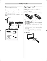 Предварительный просмотр 7 страницы Toshiba 52Z3500A Owner'S Manual