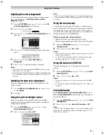 Предварительный просмотр 17 страницы Toshiba 52Z3500A Owner'S Manual