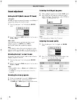 Предварительный просмотр 18 страницы Toshiba 52Z3500A Owner'S Manual