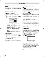 Предварительный просмотр 24 страницы Toshiba 52Z3500A Owner'S Manual