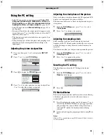 Preview for 33 page of Toshiba 52Z3500A Owner'S Manual