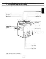 Preview for 8 page of Toshiba 5560 Operator'S Manual