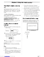 Предварительный просмотр 21 страницы Toshiba 55G300U Owner'S Manual