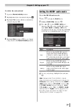 Preview for 27 page of Toshiba 55HT1U Owner'S Manual