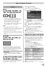 Preview for 35 page of Toshiba 55HT1U Owner'S Manual