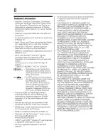 Preview for 8 page of Toshiba 55L7400 User Manual