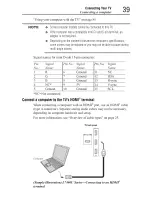 Preview for 39 page of Toshiba 55L7400 User Manual