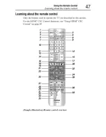 Preview for 47 page of Toshiba 55L7400 User Manual