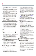 Preview for 6 page of Toshiba 55L7400U User Manual