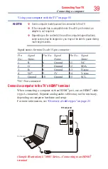 Preview for 39 page of Toshiba 55L7400U User Manual