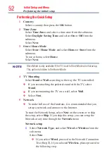 Preview for 52 page of Toshiba 55L7400U User Manual