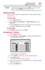 Preview for 67 page of Toshiba 55L7400U User Manual