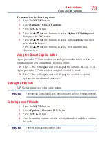 Preview for 73 page of Toshiba 55L7400U User Manual