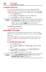 Preview for 80 page of Toshiba 55L7400U User Manual