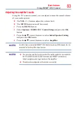 Preview for 83 page of Toshiba 55L7400U User Manual