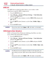 Preview for 102 page of Toshiba 55L7400U User Manual