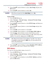 Preview for 123 page of Toshiba 55L7400U User Manual