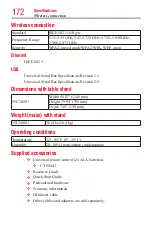 Preview for 172 page of Toshiba 55L7400U User Manual