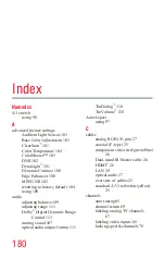 Preview for 180 page of Toshiba 55L7400U User Manual