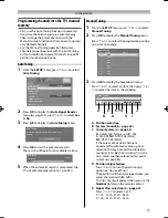 Предварительный просмотр 17 страницы Toshiba 55RZ1 Series Owner'S Manual