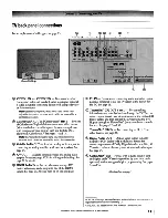 Preview for 11 page of Toshiba 56MX195 - 56" Rear Projection TV Owner'S Manual