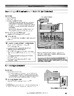 Preview for 15 page of Toshiba 56MX195 - 56" Rear Projection TV Owner'S Manual