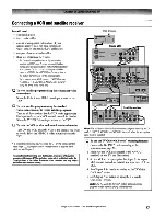 Preview for 17 page of Toshiba 56MX195 - 56" Rear Projection TV Owner'S Manual