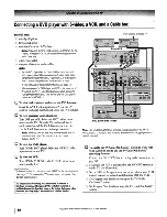 Preview for 18 page of Toshiba 56MX195 - 56" Rear Projection TV Owner'S Manual