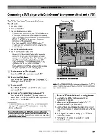 Preview for 19 page of Toshiba 56MX195 - 56" Rear Projection TV Owner'S Manual