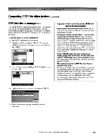 Preview for 27 page of Toshiba 56MX195 - 56" Rear Projection TV Owner'S Manual