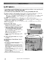 Preview for 28 page of Toshiba 56MX195 - 56" Rear Projection TV Owner'S Manual