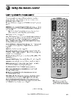 Preview for 31 page of Toshiba 56MX195 - 56" Rear Projection TV Owner'S Manual