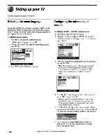 Preview for 46 page of Toshiba 56MX195 - 56" Rear Projection TV Owner'S Manual