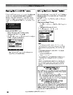 Preview for 56 page of Toshiba 56MX195 - 56" Rear Projection TV Owner'S Manual