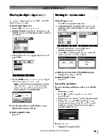 Preview for 57 page of Toshiba 56MX195 - 56" Rear Projection TV Owner'S Manual