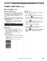 Preview for 69 page of Toshiba 56MX195 - 56" Rear Projection TV Owner'S Manual