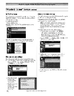 Preview for 70 page of Toshiba 56MX195 - 56" Rear Projection TV Owner'S Manual