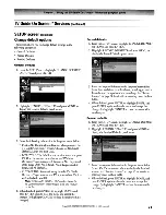 Preview for 71 page of Toshiba 56MX195 - 56" Rear Projection TV Owner'S Manual