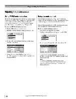 Preview for 86 page of Toshiba 56MX195 - 56" Rear Projection TV Owner'S Manual