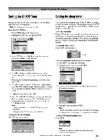 Preview for 93 page of Toshiba 56MX195 - 56" Rear Projection TV Owner'S Manual