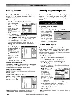 Preview for 98 page of Toshiba 56MX195 - 56" Rear Projection TV Owner'S Manual