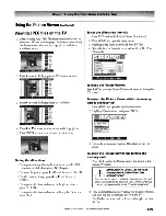 Preview for 103 page of Toshiba 56MX195 - 56" Rear Projection TV Owner'S Manual