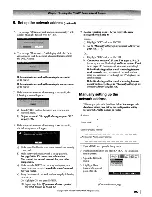 Preview for 107 page of Toshiba 56MX195 - 56" Rear Projection TV Owner'S Manual