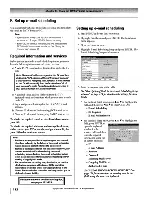 Preview for 112 page of Toshiba 56MX195 - 56" Rear Projection TV Owner'S Manual