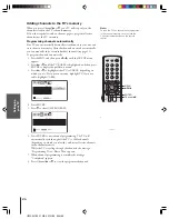 Preview for 24 page of Toshiba 57H84 - 57" Rear Projection TV Owner'S Manual