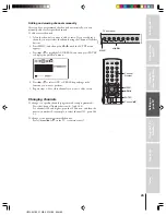 Preview for 25 page of Toshiba 57H84 - 57" Rear Projection TV Owner'S Manual