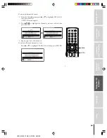 Preview for 43 page of Toshiba 57H84 - 57" Rear Projection TV Owner'S Manual