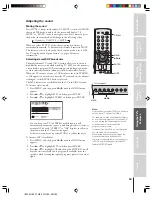 Preview for 53 page of Toshiba 57H84 - 57" Rear Projection TV Owner'S Manual