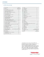 Preview for 2 page of Toshiba 57H84 - 57" Rear Projection TV Specifications